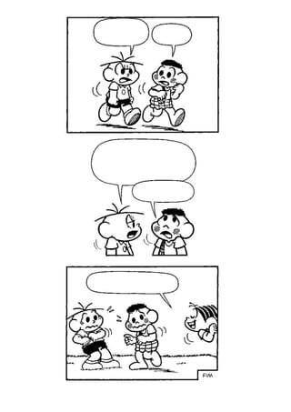 Historia em quadrinho/TIRINHAS