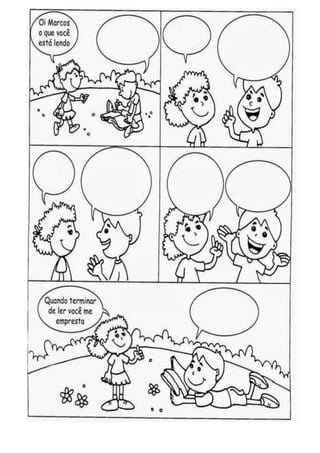 Historia em quadrinho/TIRINHAS