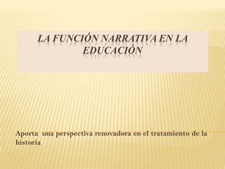 Por eso, podemos decir con certeza que  enseñanza de la historia cobrará otros significados al incorporar la pluralidad de puntos de vista así como de significados, al generar conflictos sociocognitivos.Estamos en el camino justo de revalorar nuestra función docente teniendo la oportunidad de ampliar nuestros horizontes  para el logro de objetivos educativos significativos en pro de nuestros alumnos. 