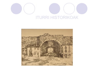ITURRI HISTORIKOAK
 