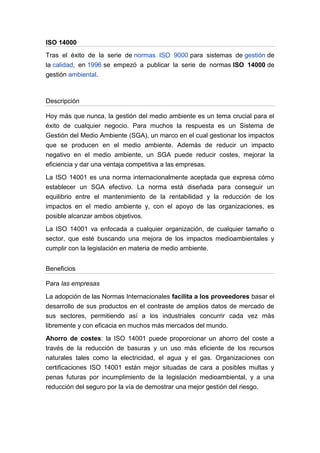 Historia gestion ambiental