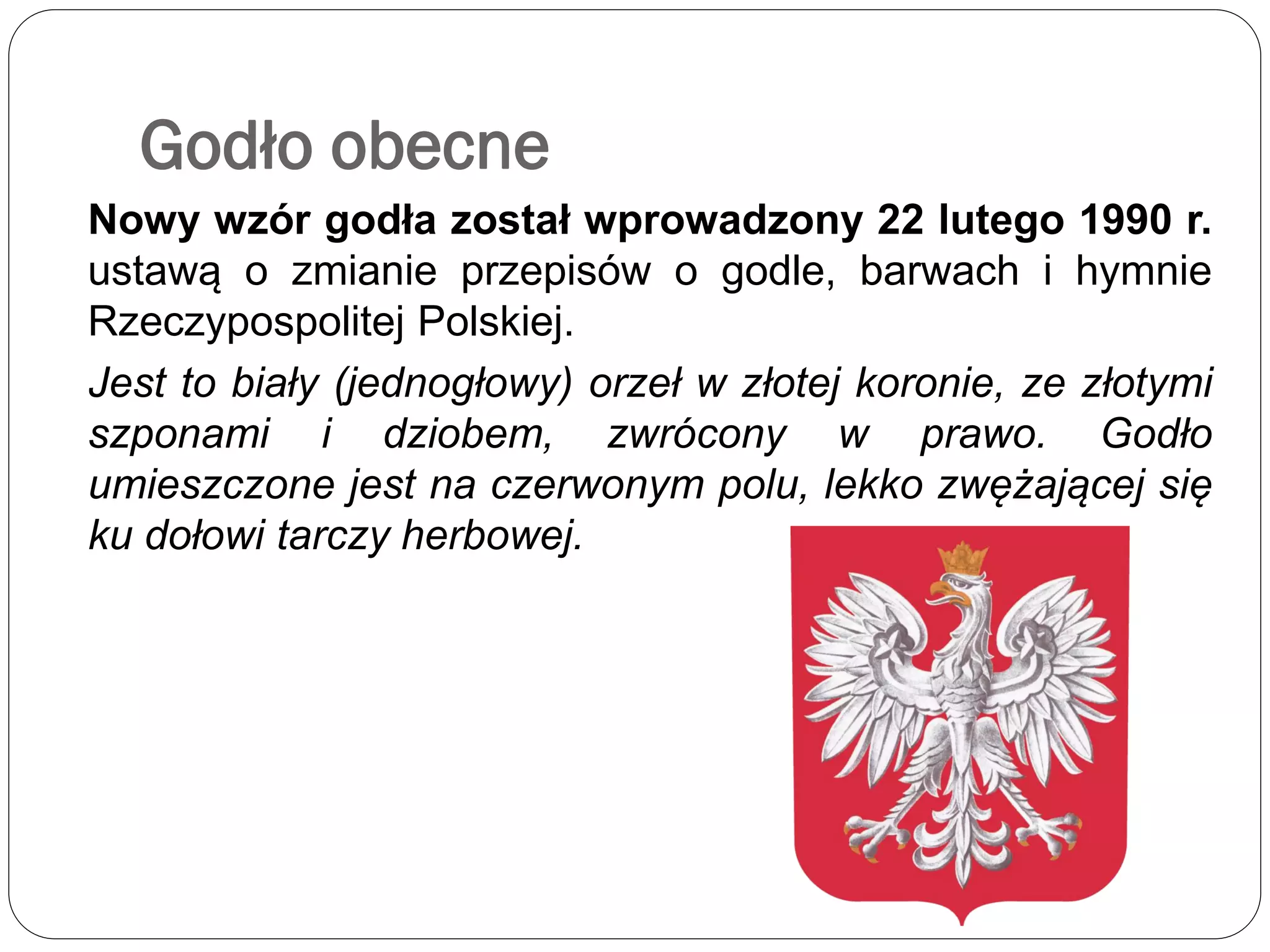 Historia godła Polski 4b | PDF | Birdwatching | Hobbies & Interests