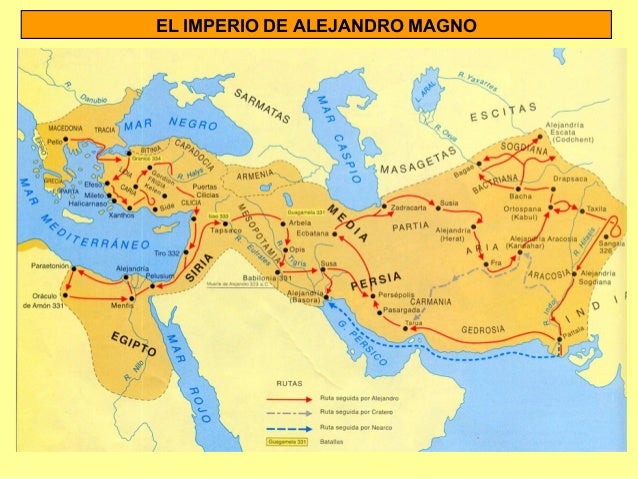 EL IMPERIO DE ALEJANDRO MAGNO