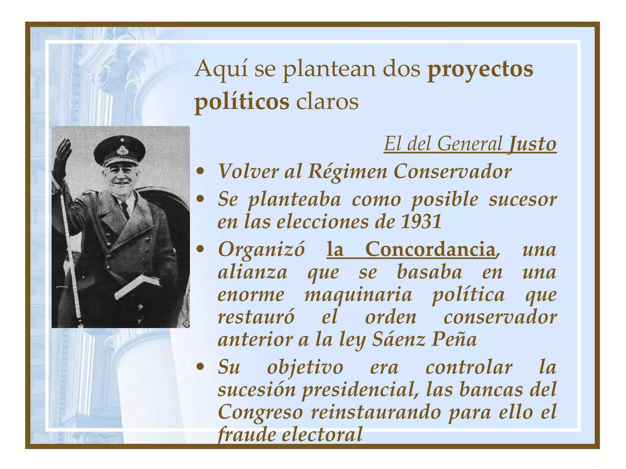 HISTORIA ARGENTINA - La Década Infame (1930-1943) | PPT