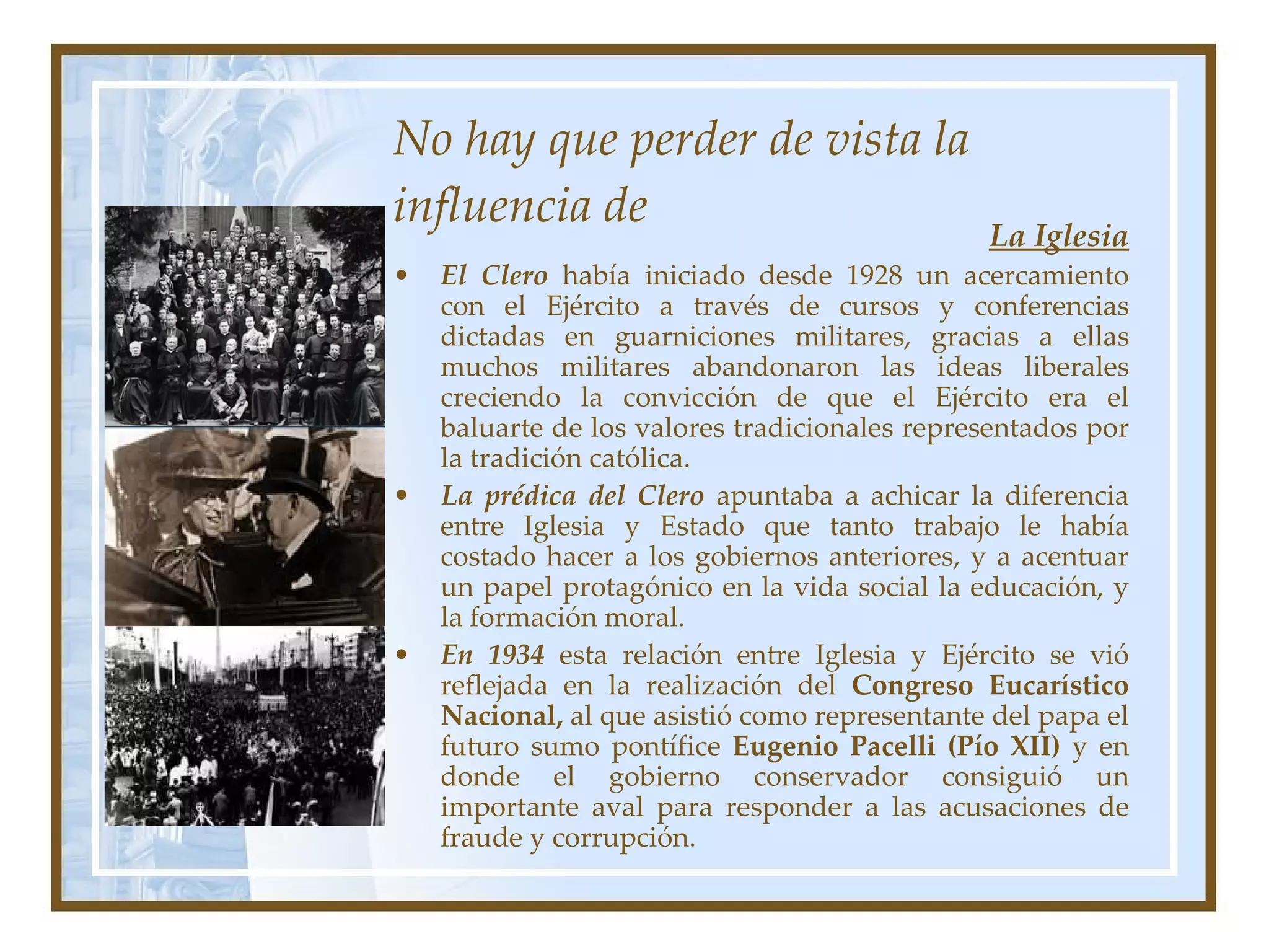 HISTORIA ARGENTINA - La Década Infame (1930-1943) | PPT