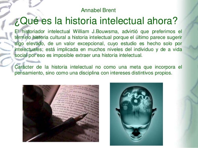 Historia intelectual