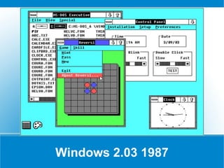 Windows 2.03 1987 