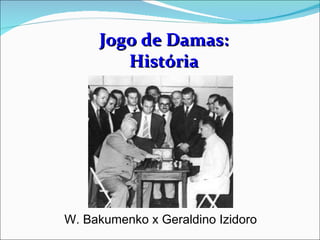 Livro Manual do jogo de Damas - W. Bakumenko