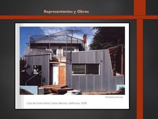 Representantes y Obras
 