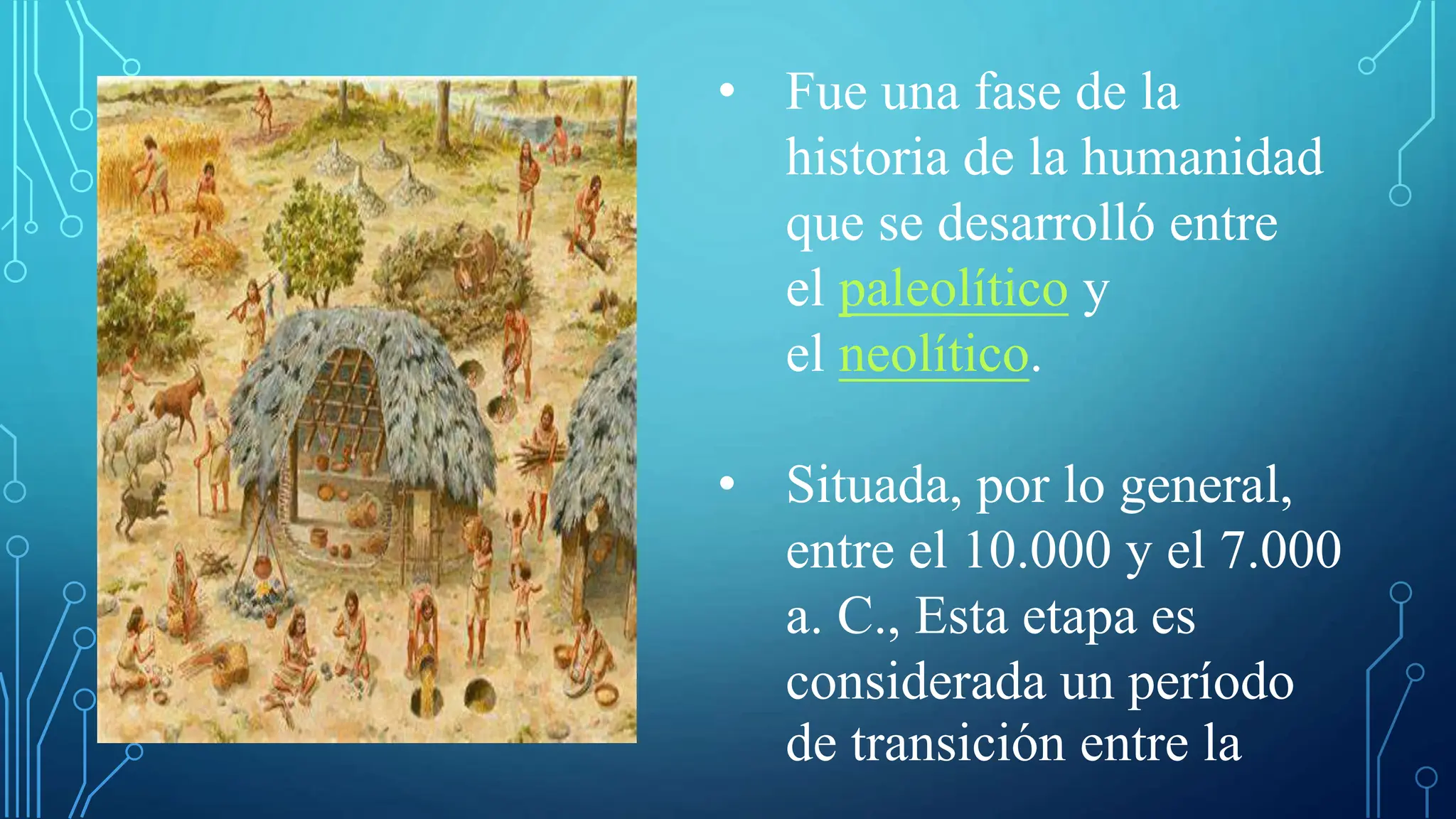 La poca Del Mesol tico En La Prehistoria PPTX