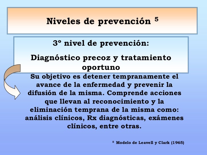 Teórico Historia Natural de la Enfermedad y Niveles de