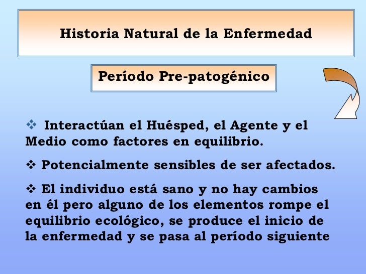 Historia Natural de la Enfermedad