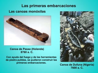 Apuntes para una Historia de la Navegación. Parte I, Desde la ...
