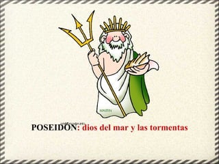 POSEIDÓN : dios del mar y las tormentas 