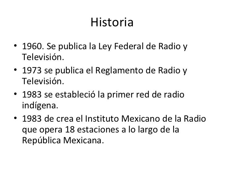 Historia de la Radio en Mexico