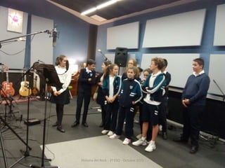 Historia del Rock - 2º ESO - Octubre 2015
 