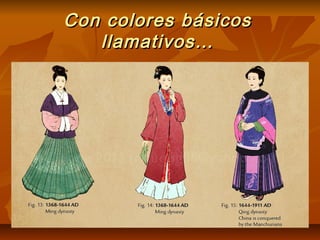 Con colores básicosCon colores básicos
llamativos…llamativos…
 