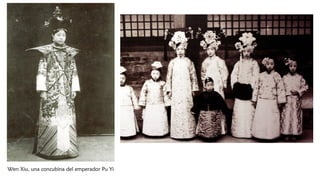 Wen Xiu, una concubina del emperador Pu Yi
 