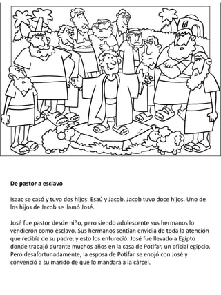 Dibujos Para Colorear De Los Sueños De José