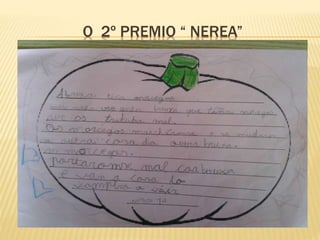 O 2º PREMIO “ NEREA”