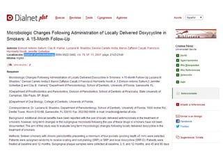 Búsqueda en DIALNET