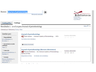 Búsqueda en DIALNET