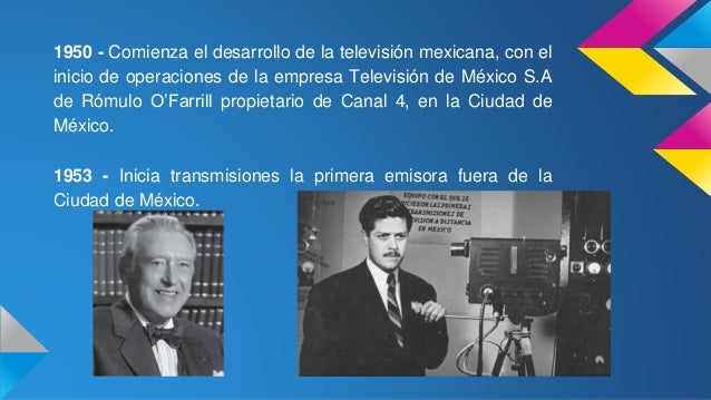 Historia de la televisión en México