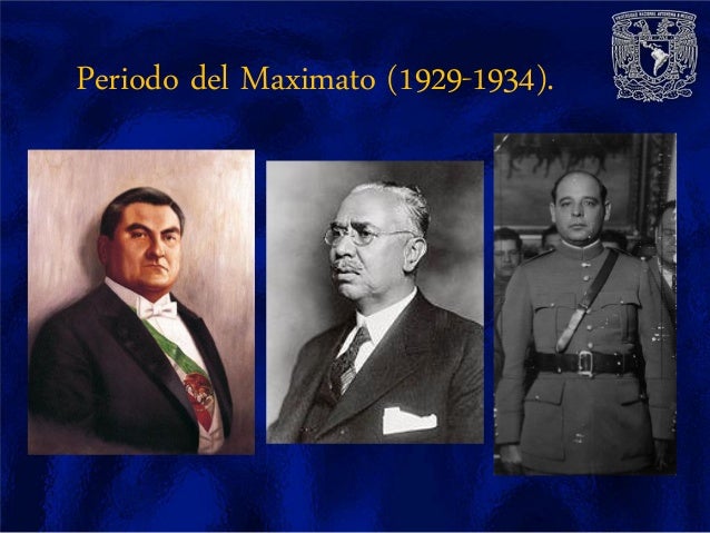 Presidentes Del Maximato Y Su Periodo es.slideshare.net