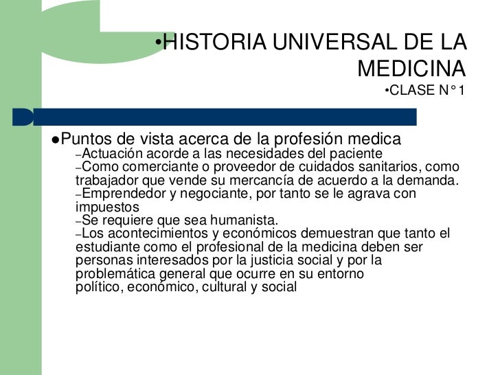 Historia universal de medicina Historia universal de medicina