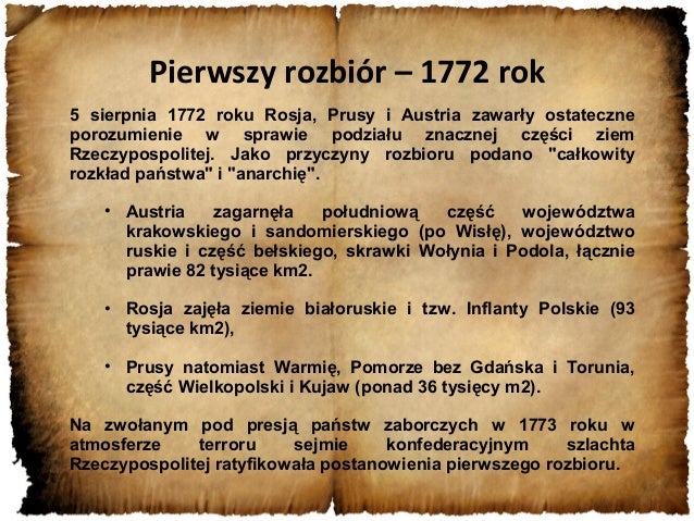 Historia Upadek I Rzeczpospolitej - przyczyny