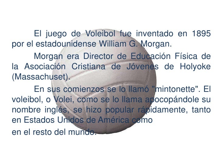 Historia volleyball