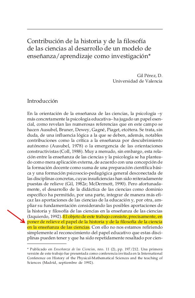 Historia Y Ciencia Gil Perez - 