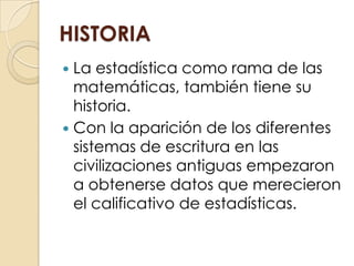 Historia Y Conceptos