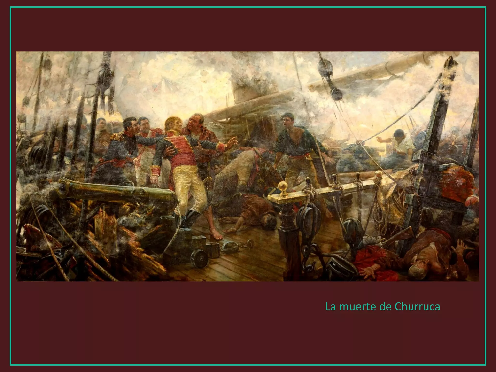 La muerte de Churruca
