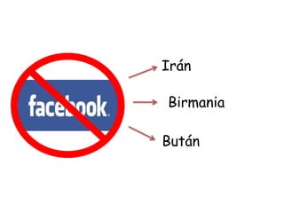 Irán
Birmania
Bután
 
