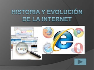 Historia y evolución de la internet 