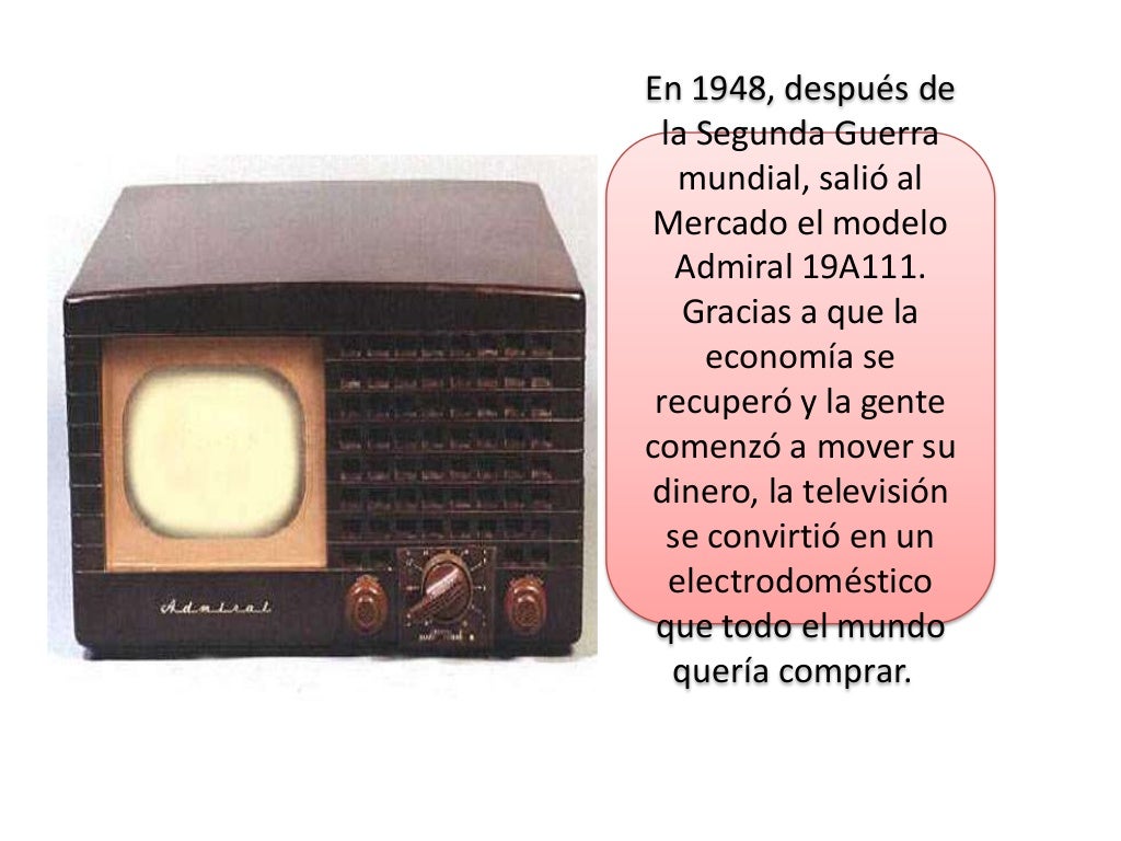 Historia y evolución de la televisión
