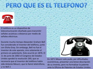 Historia del teléfono - Invención, desarrollo y evolución