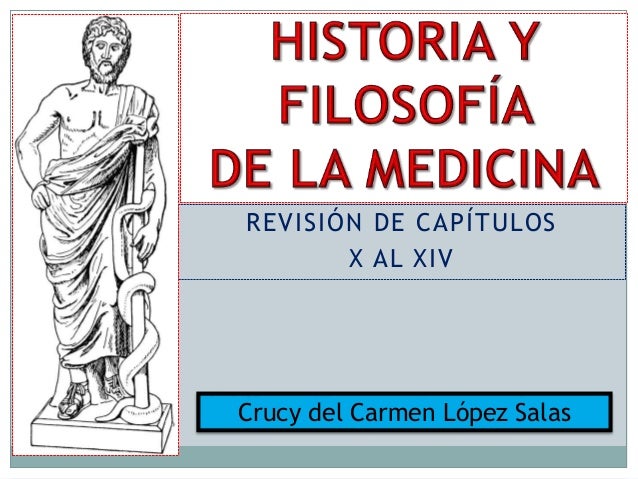 Historia y filosofía de la Medicina