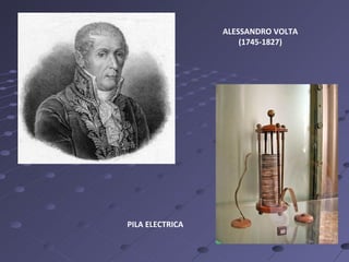 ALESSANDRO VOLTA (1745-1827) PILA ELECTRICA 