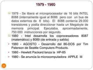 Historia de la computadoras y microcomputadora | PPT