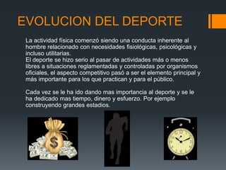 Historia y origen del deporte | PPTX