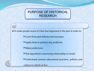 Historic Problem Historical | PPTX