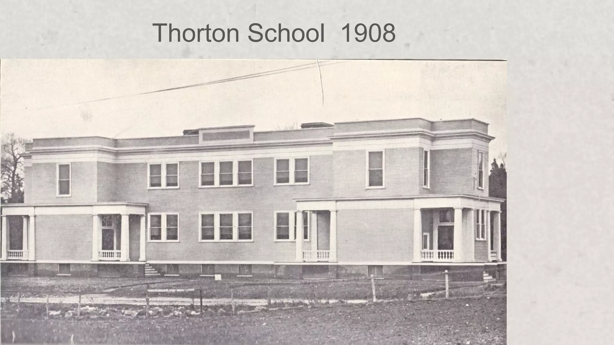 Thorton School 1908
 