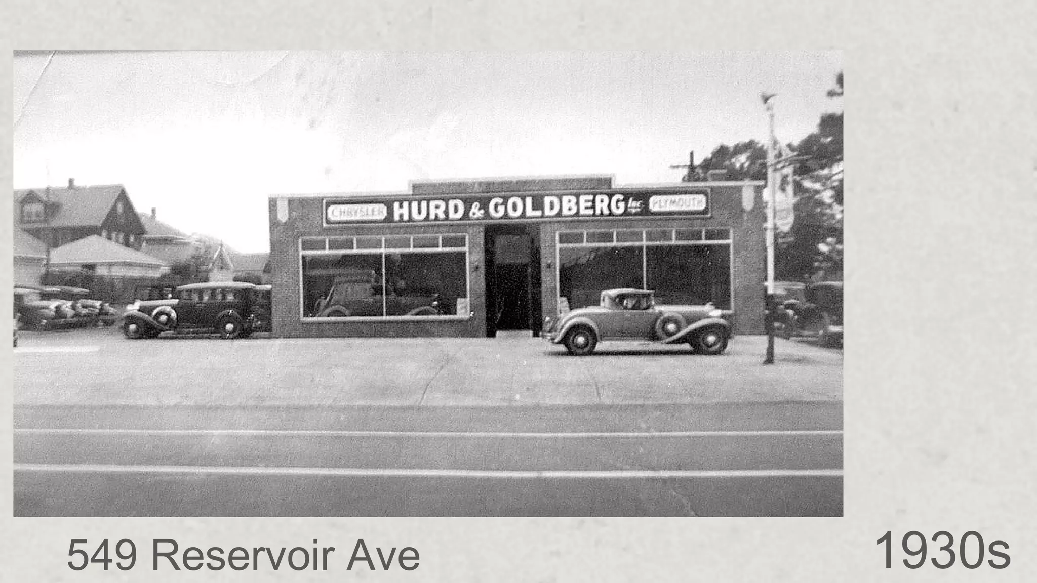 1930s549 Reservoir Ave
 