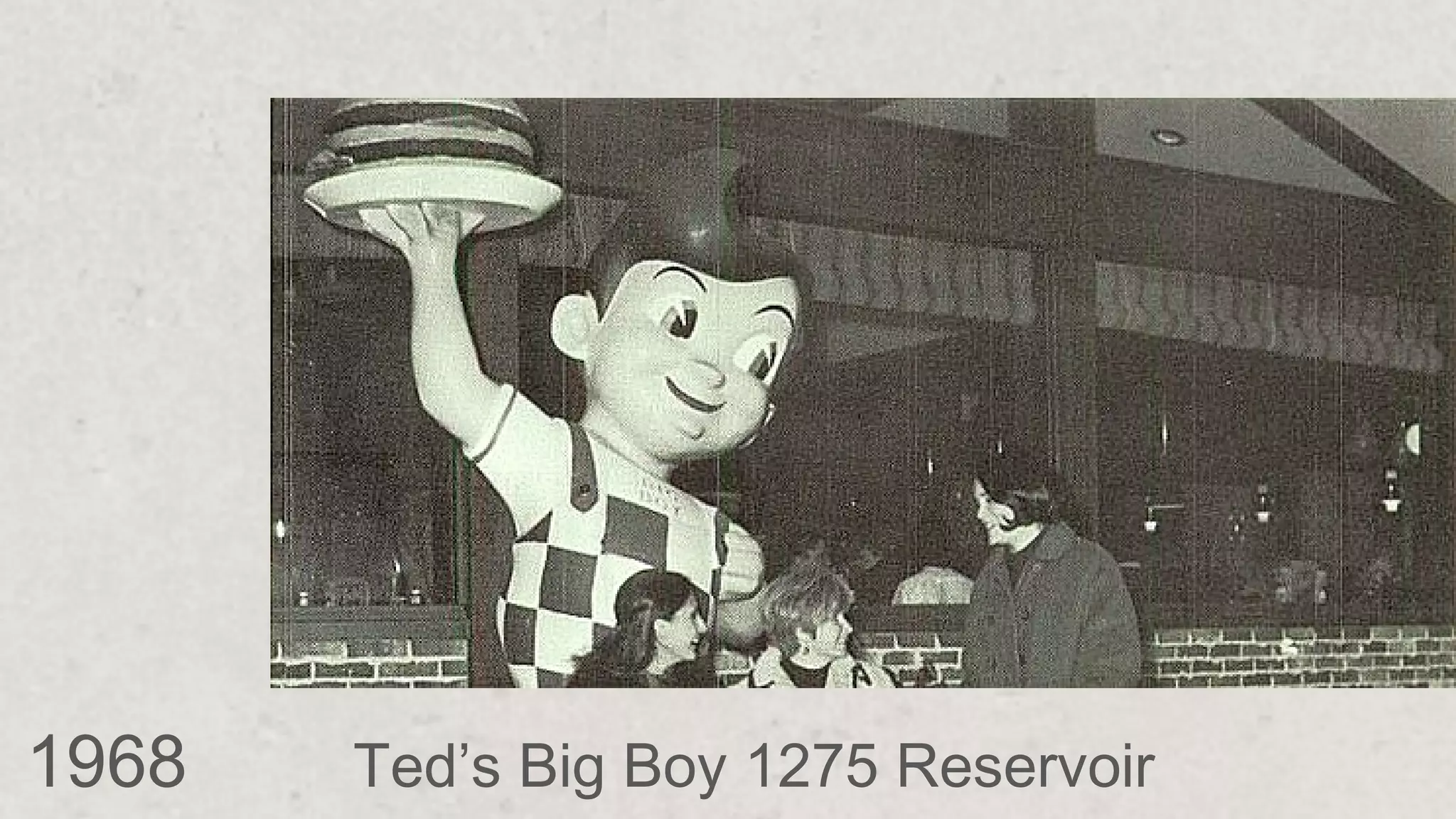 1968 Ted’s Big Boy 1275 Reservoir
 