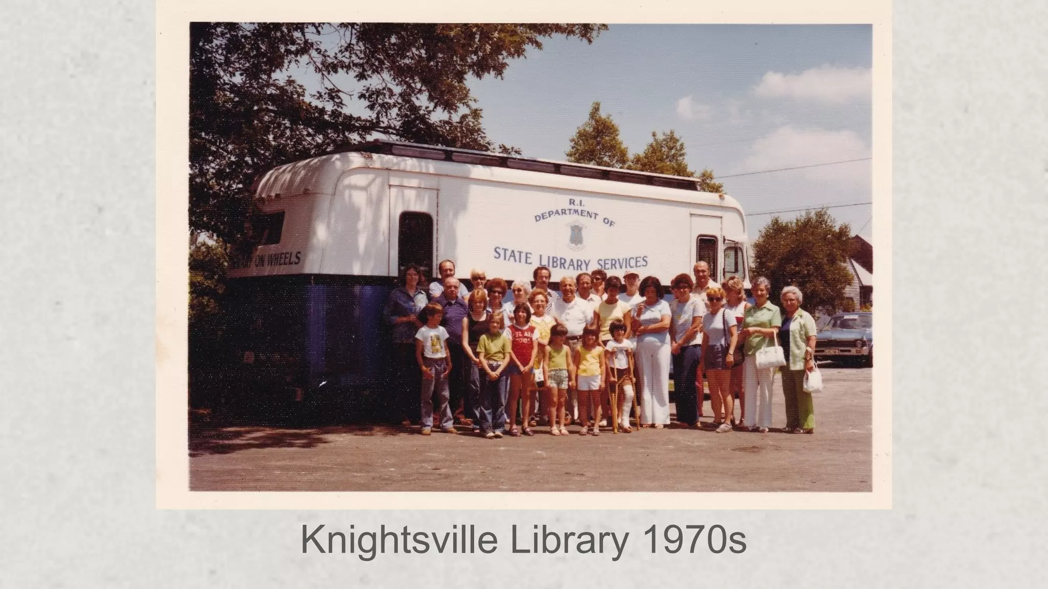 Knightsville Library 1970s
 