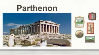 Parthenon
Venus has a beautiful
name, but also high
temperatures
Expressionism
Earth is the third planet
from the Sun and
harbors life
Art Nouveau
 