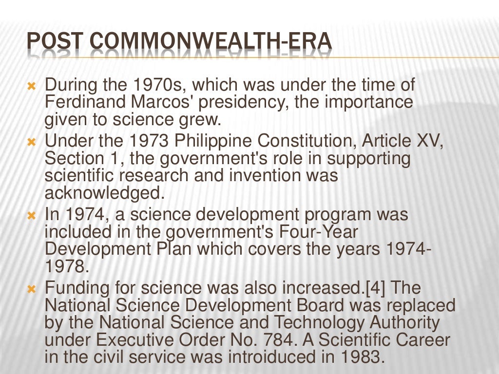 Historical antecedents of science and technology