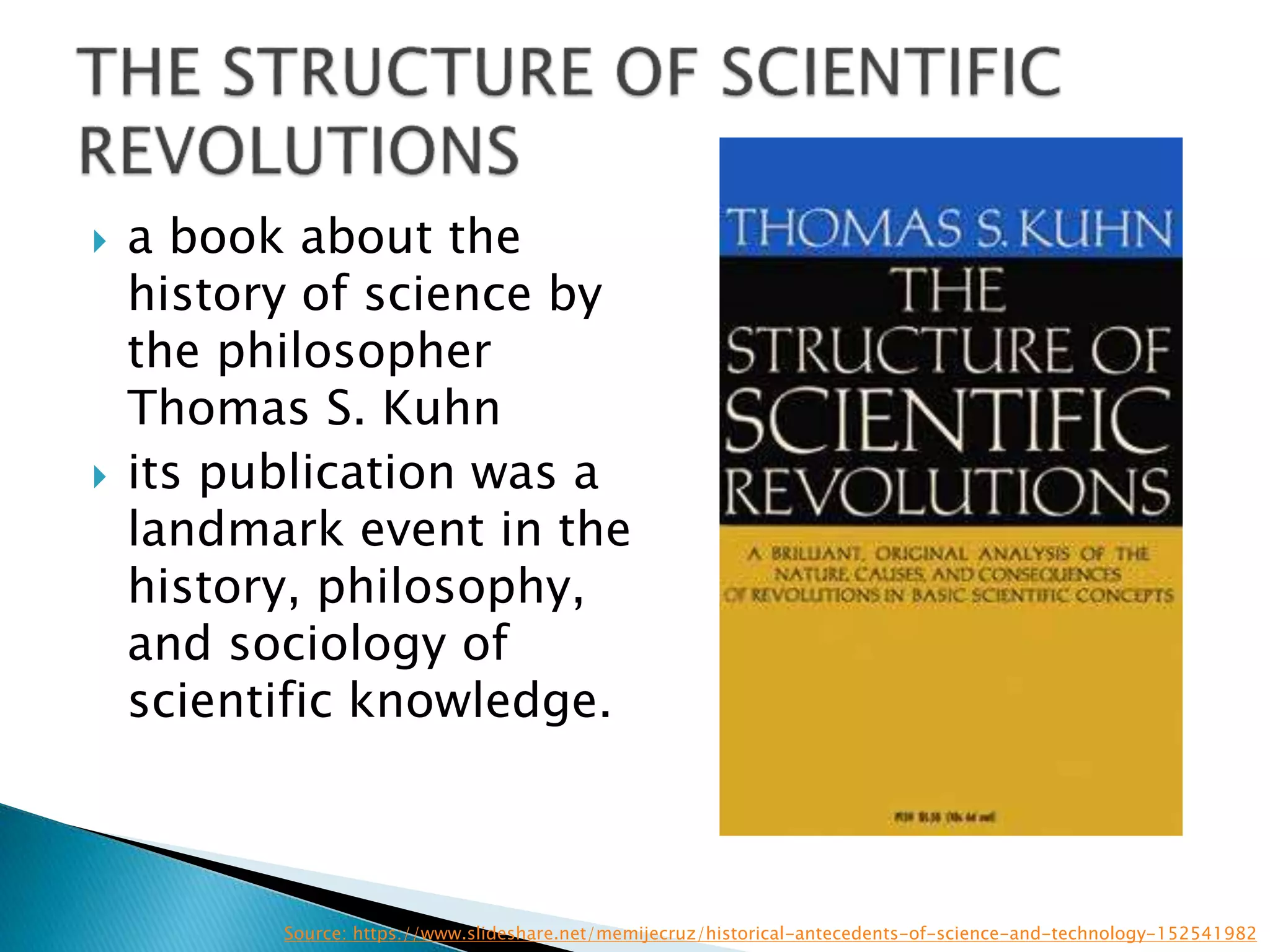 Origin Of Science Historical antecedents that changes the course of science and ...